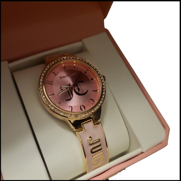 Juicy Couture Accessories - Juicy Couture Pink and Gold Women's Watch